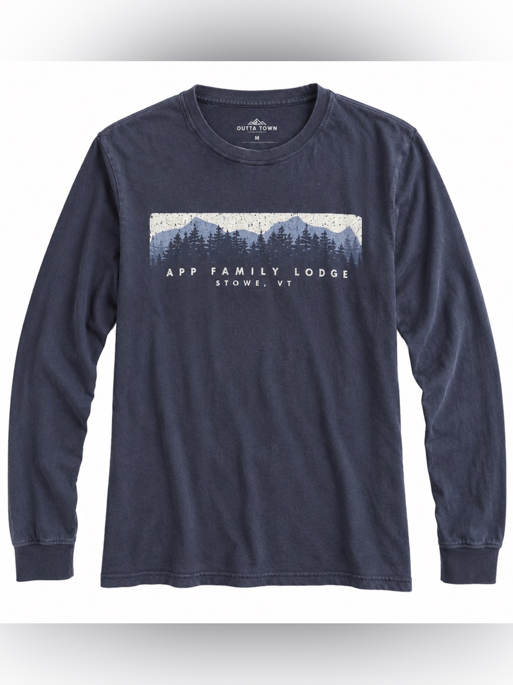 Outta Town mountain gear for sports Iowa shirt